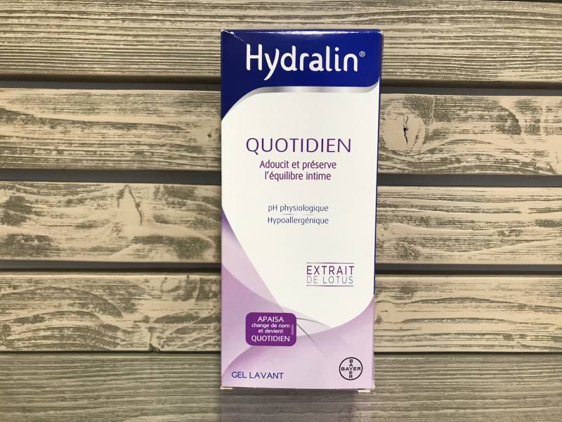 Hydralin quotidien gel lavant intime femme à l’extrait de lotus à Goderville 76110