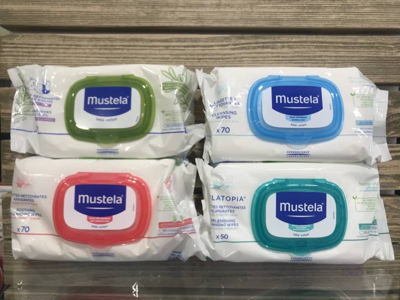 Lingettes nettoyantes Mustela  à Goderville